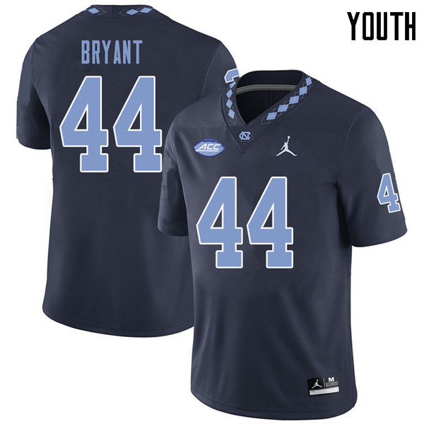 Jordan Brand Youth #44 Kelvin Bryant North Carolina Tar Heels College Football Jerseys Sale-Navy